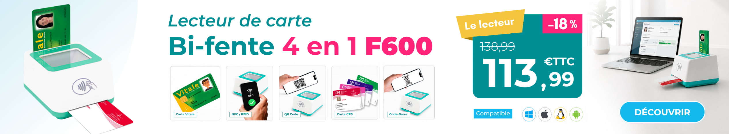 Lecteur Carte vitale 